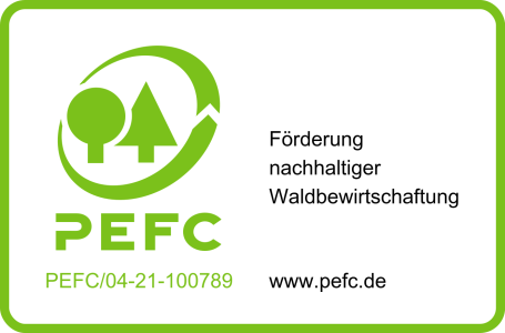 PEFC-Zertifikat als Bildvorschau